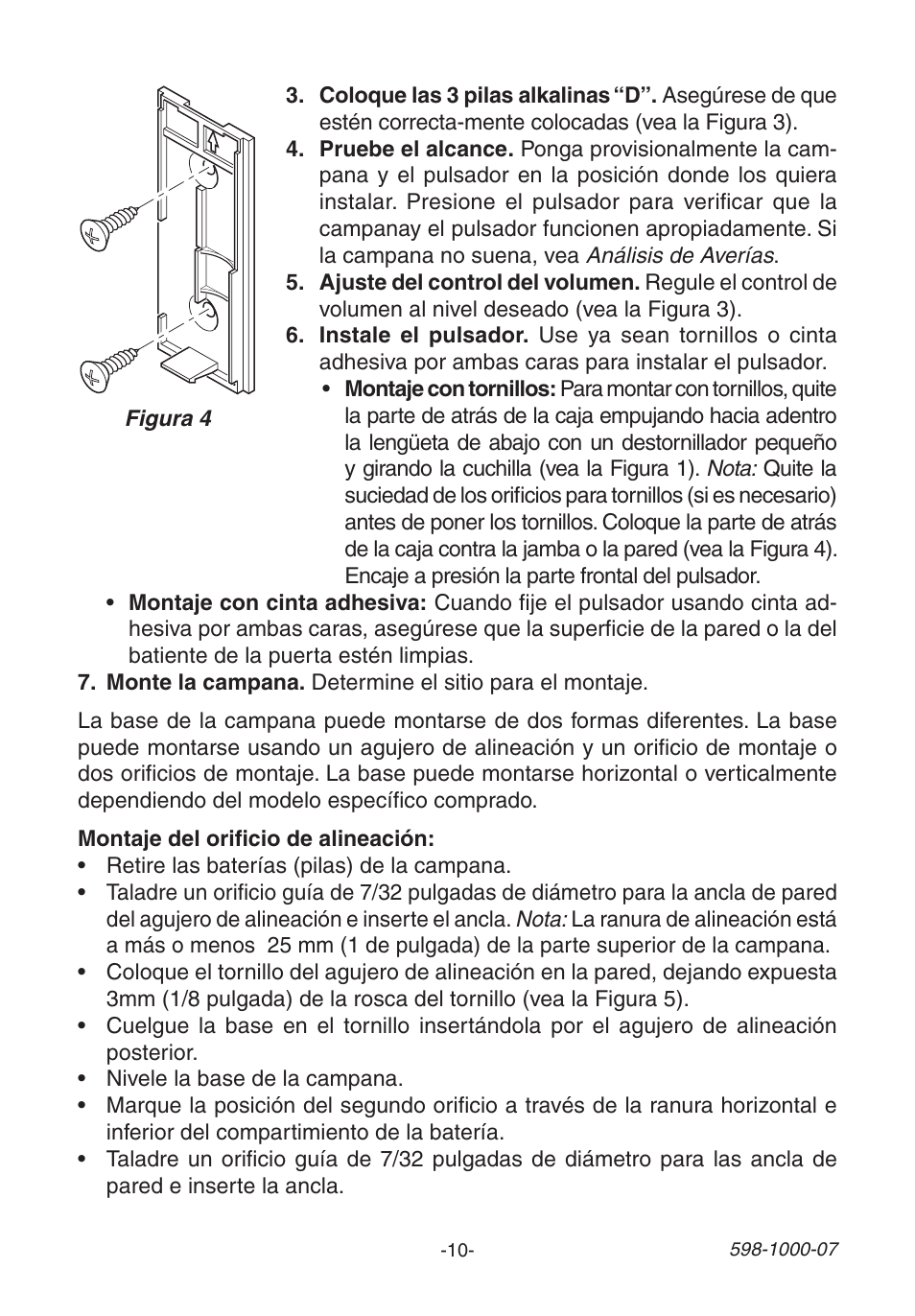 Heath Zenith Decorative Wireless Chime 598-1000-07 User Manual | Page 10 / 24