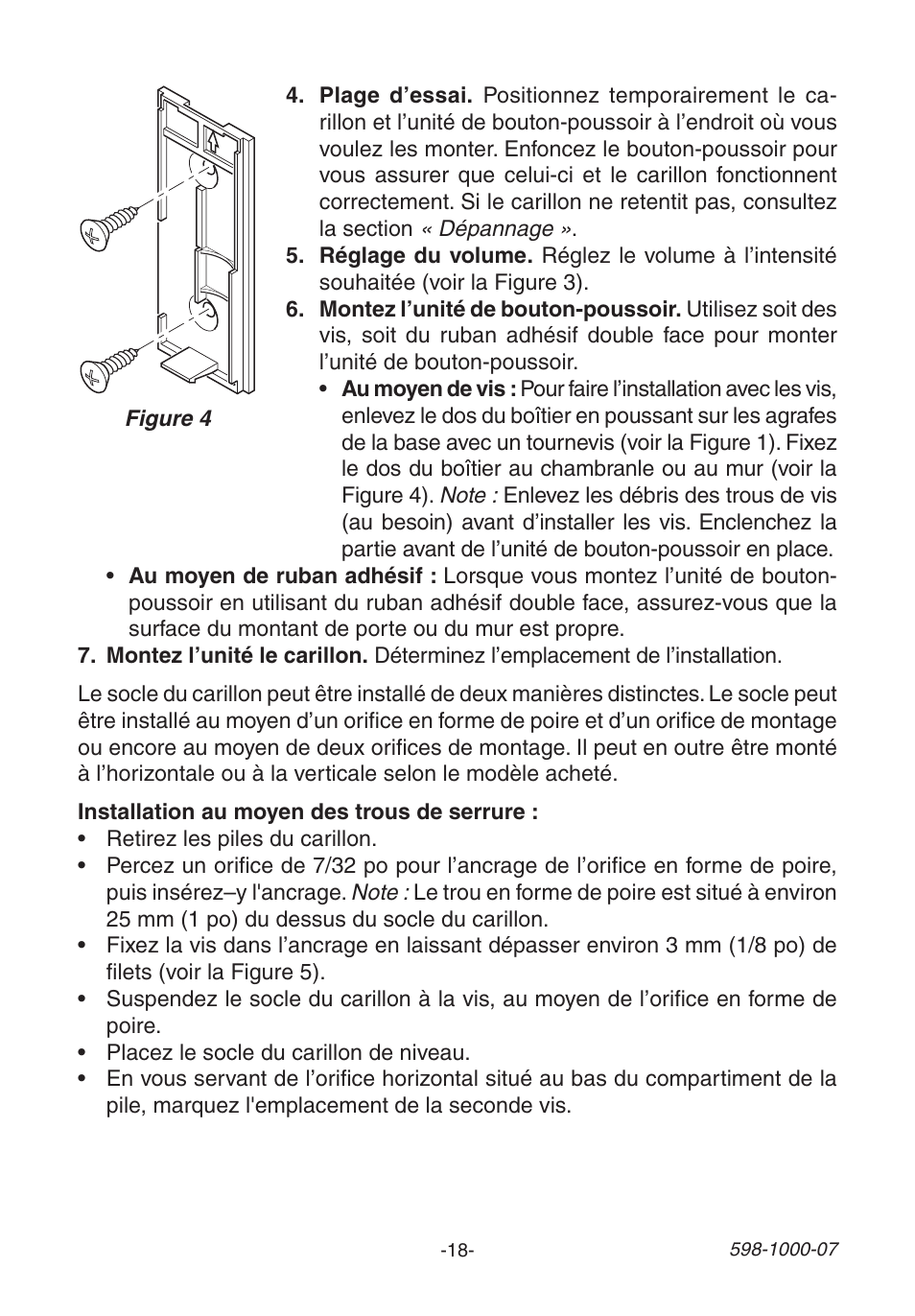 Heath Zenith Decorative Wireless Chime 598-1000-07 User Manual | Page 18 / 24