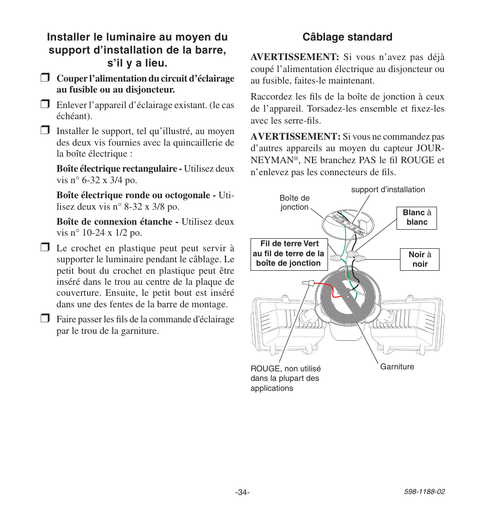 Heath Zenith All MetAl Motion SenSor HD-9260 User Manual | Page 34 / 42