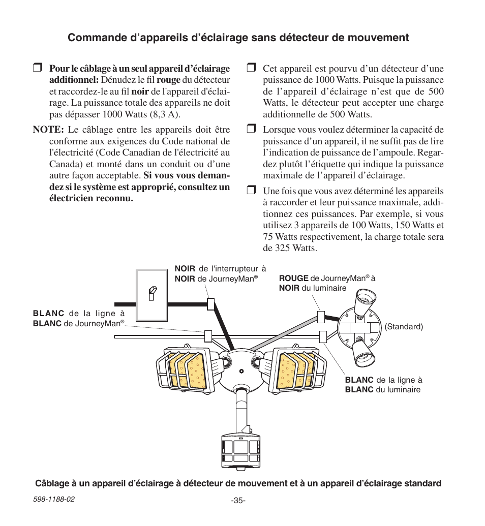 Heath Zenith All MetAl Motion SenSor HD-9260 User Manual | Page 35 / 42