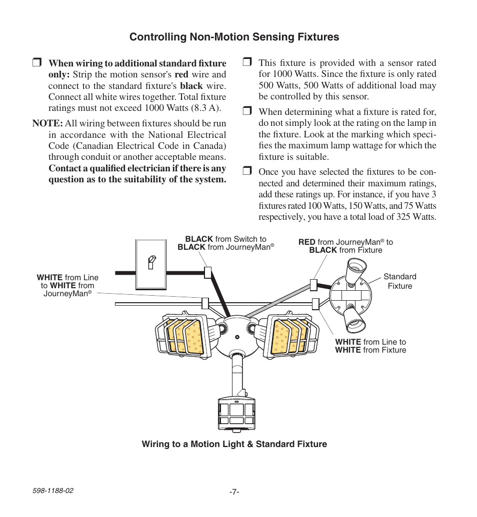 Heath Zenith All MetAl Motion SenSor HD-9260 User Manual | Page 7 / 42