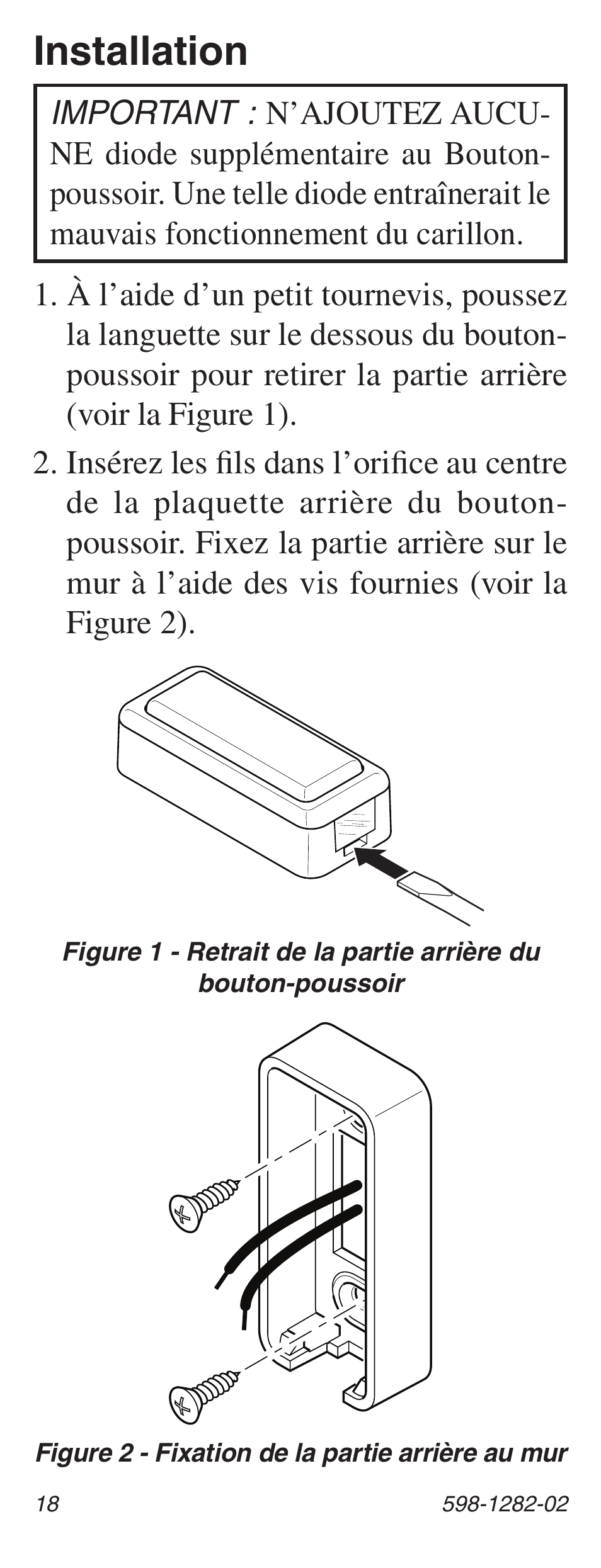 Installation | Heath Zenith 598-1282-02 User Manual | Page 18 / 24