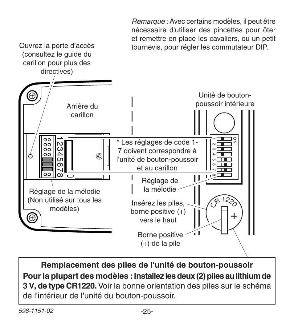 Heath Zenith Wireless Push Button Accessory 598-1151-02 User Manual | Page 25 / 32