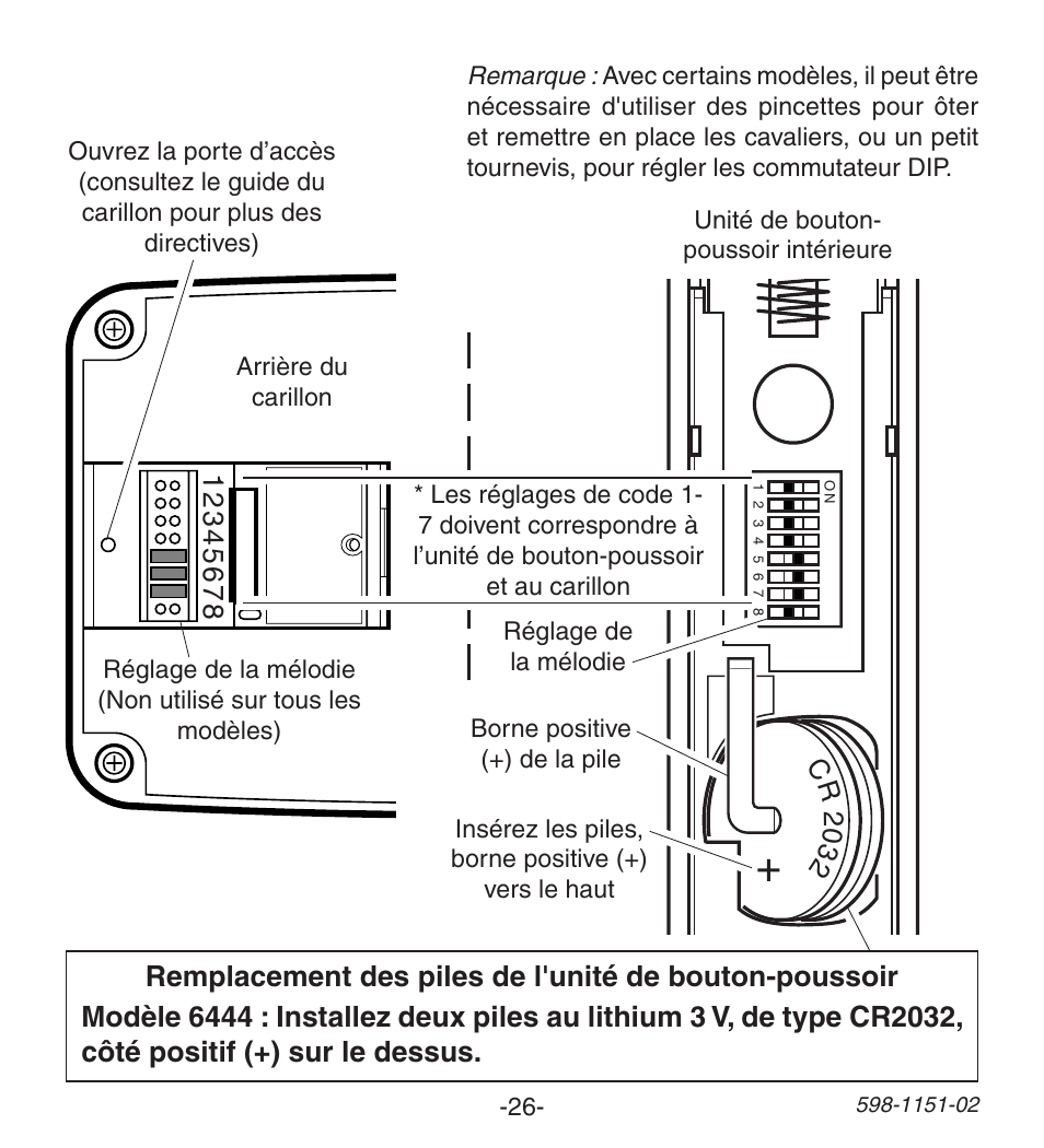 Heath Zenith Wireless Push Button Accessory 598-1151-02 User Manual | Page 26 / 32