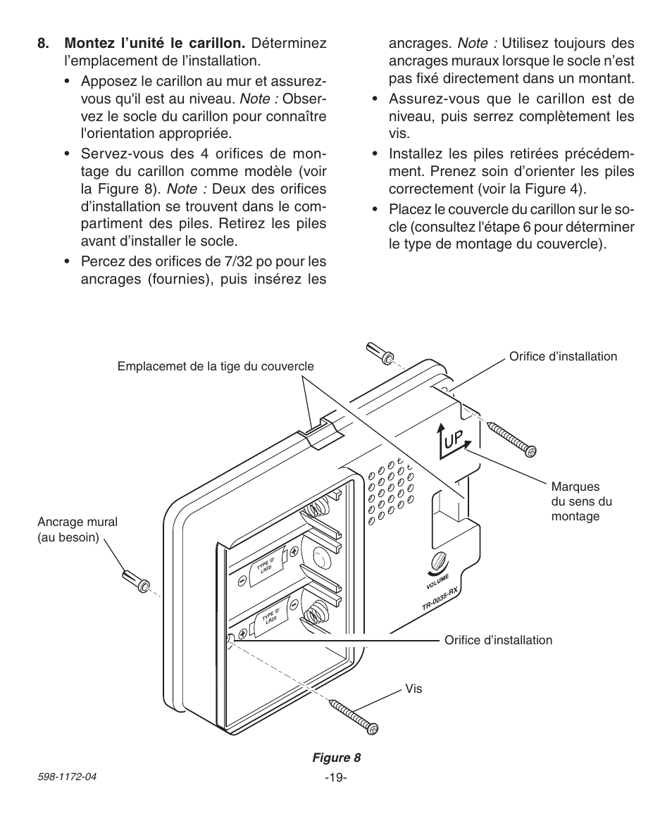 Heath Zenith Wireless Chime 598-1172-04 User Manual | Page 19 / 24