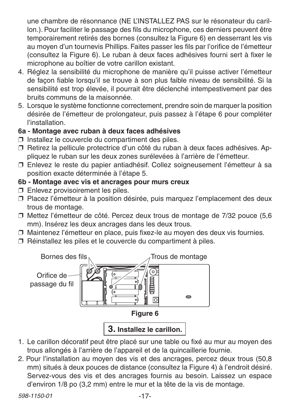 Heath Zenith Weatherproof Long Range Wireless Chime with Chime Extender AC-6507 User Manual | Page 17 / 24