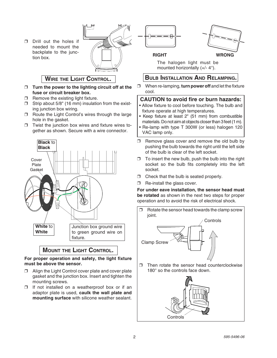 Heath Zenith SL-5309 User Manual | Page 2 / 12