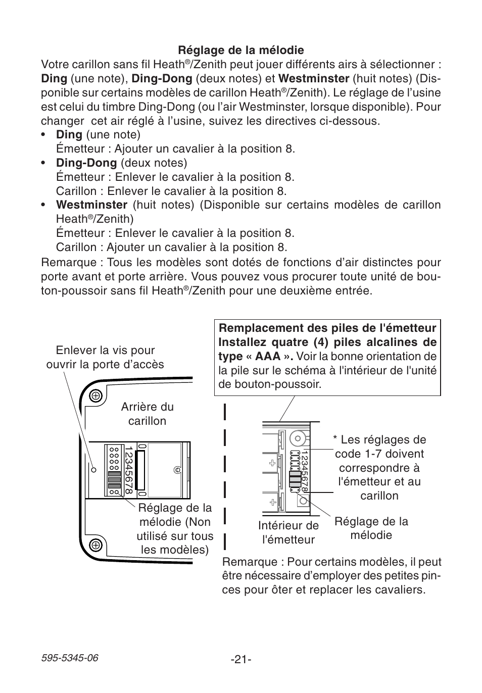 Heath Zenith SL-6157 User Manual | Page 21 / 24