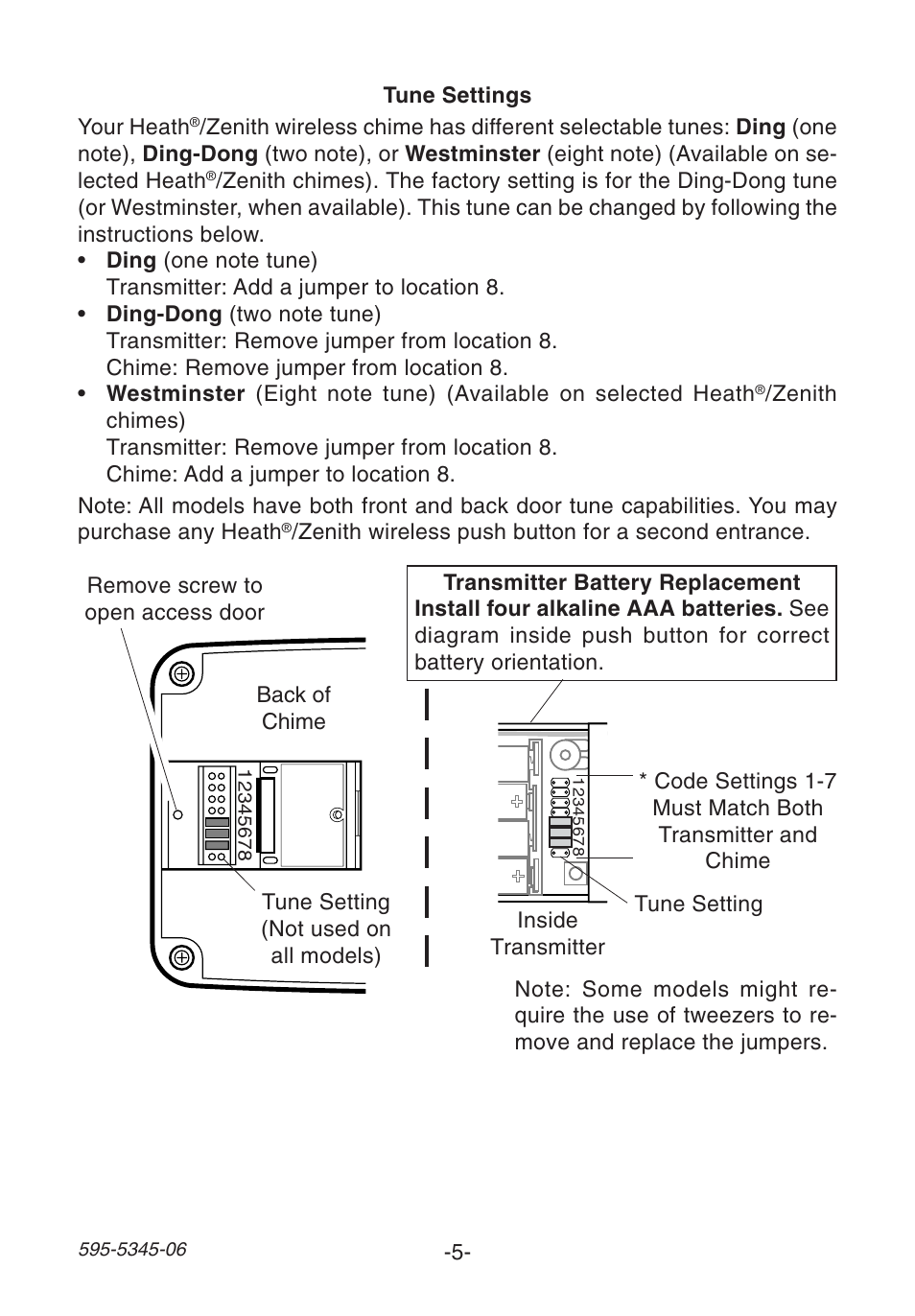 Heath Zenith SL-6157 User Manual | Page 5 / 24