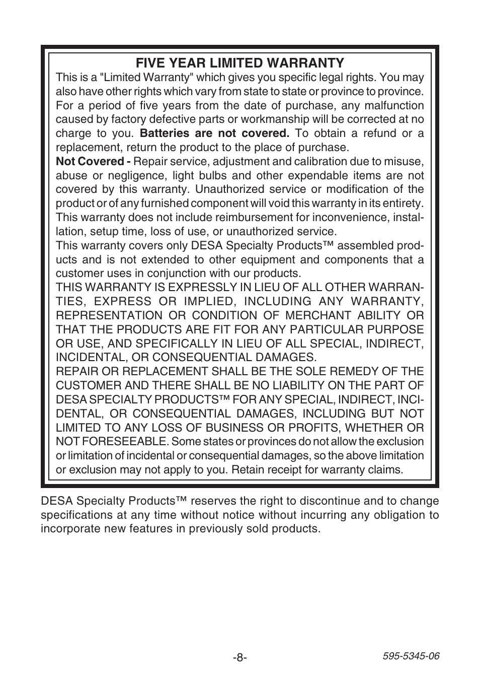 Heath Zenith SL-6157 User Manual | Page 8 / 24