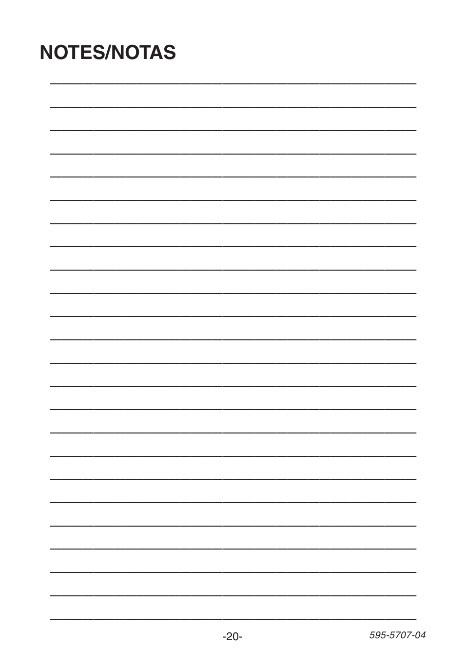 Heath Zenith SL-6164 User Manual | Page 20 / 20