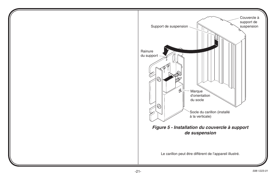 Heath Zenith Hardwired Mechanical Chime 598-1223-01 User Manual | Page 21 / 24