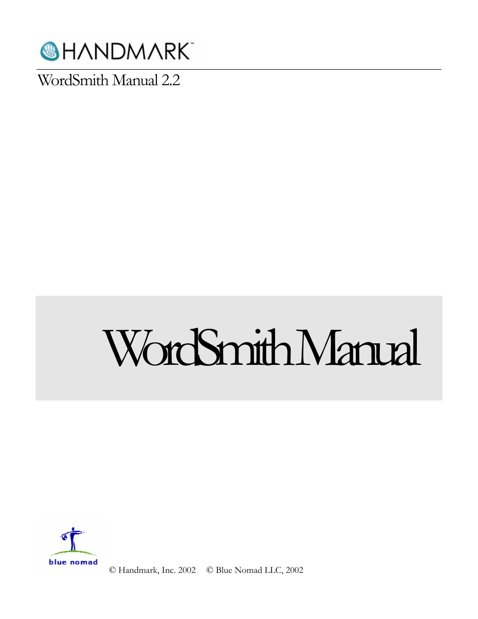 Handmark 2.2 User Manual | 70 pages