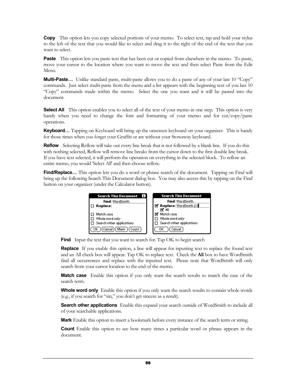 Handmark 2.2 User Manual | Page 58 / 70