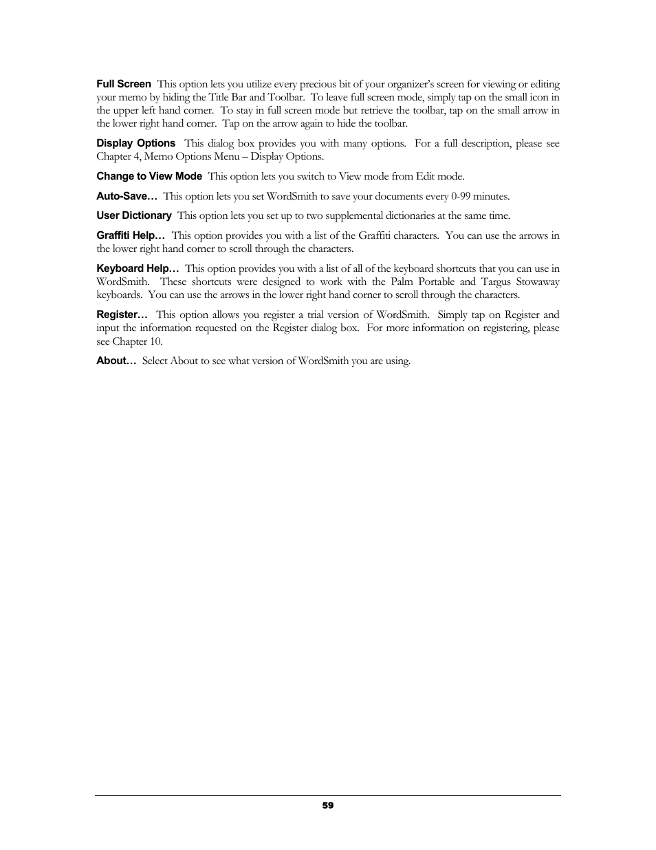 Handmark 2.2 User Manual | Page 61 / 70