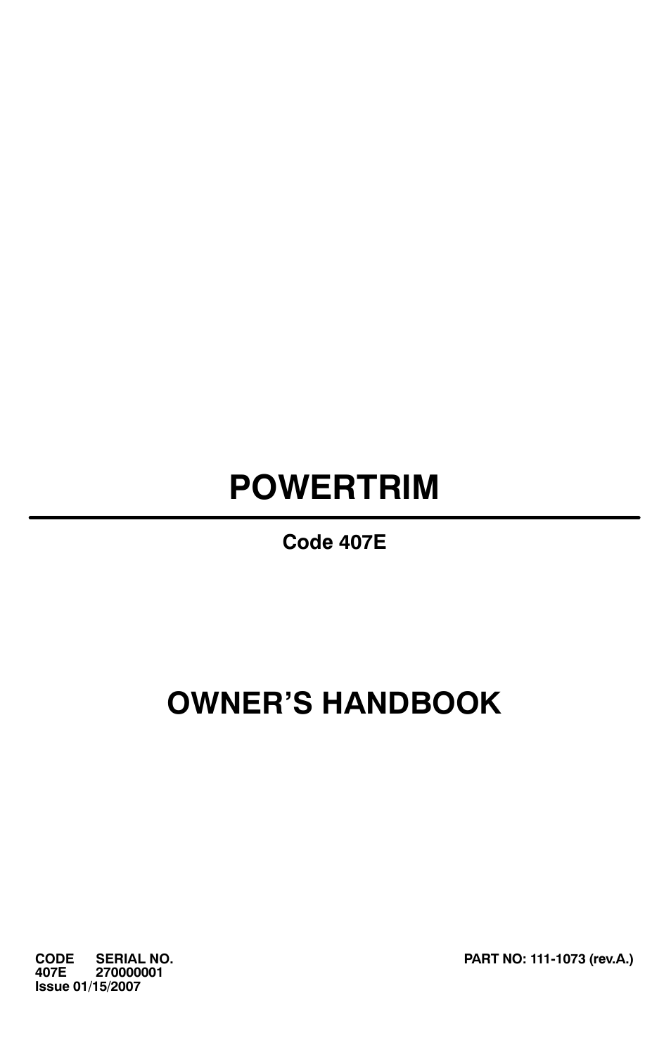 Hayter Mowers Powertrim 111-1073 User Manual | 28 pages