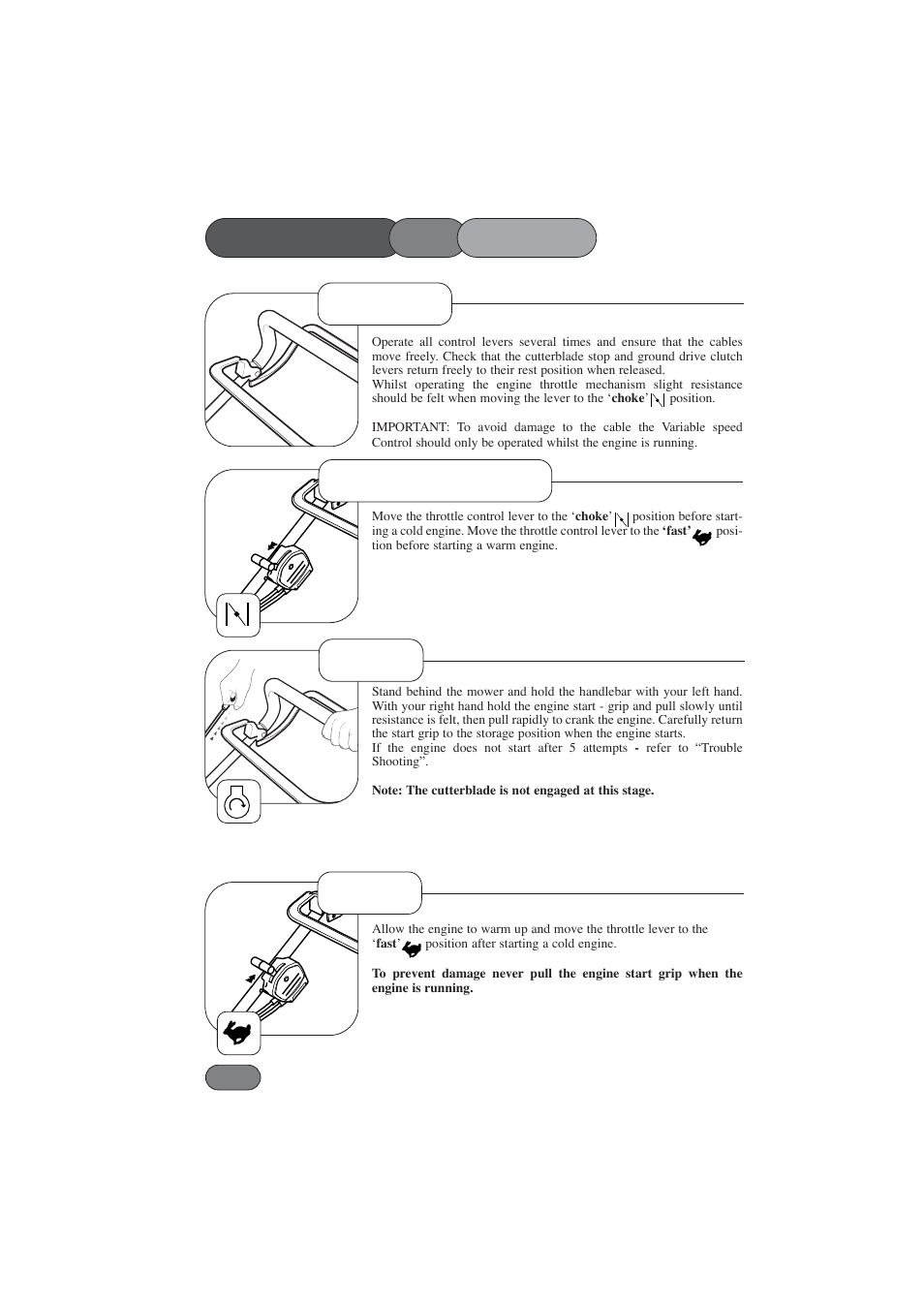 Controls | Hayter Mowers Harrier 56 BBC User Manual | Page 14 / 40