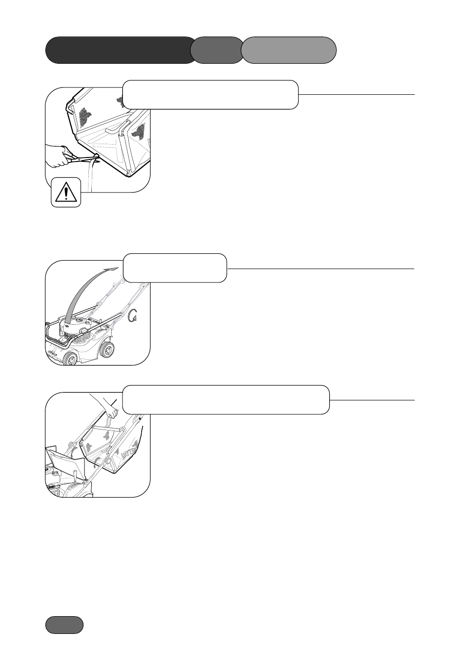 Assembling the mower, Handlebar delivery checklist grassbag attachment | Hayter Mowers Ranger 415A User Manual | Page 10 / 34