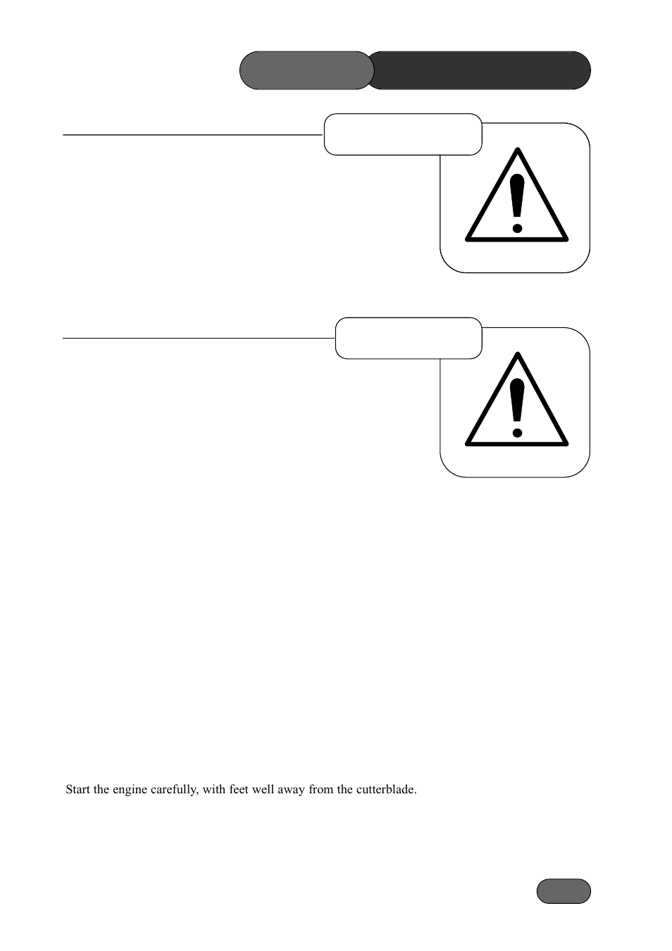 Precautions safety, Operation preparation | Hayter Mowers Ranger 415A User Manual | Page 7 / 34