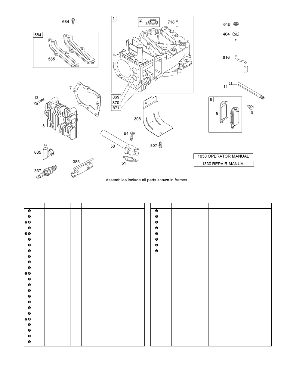 Cylinder assembly | Hayter Mowers R48 User Manual | Page 10 / 24