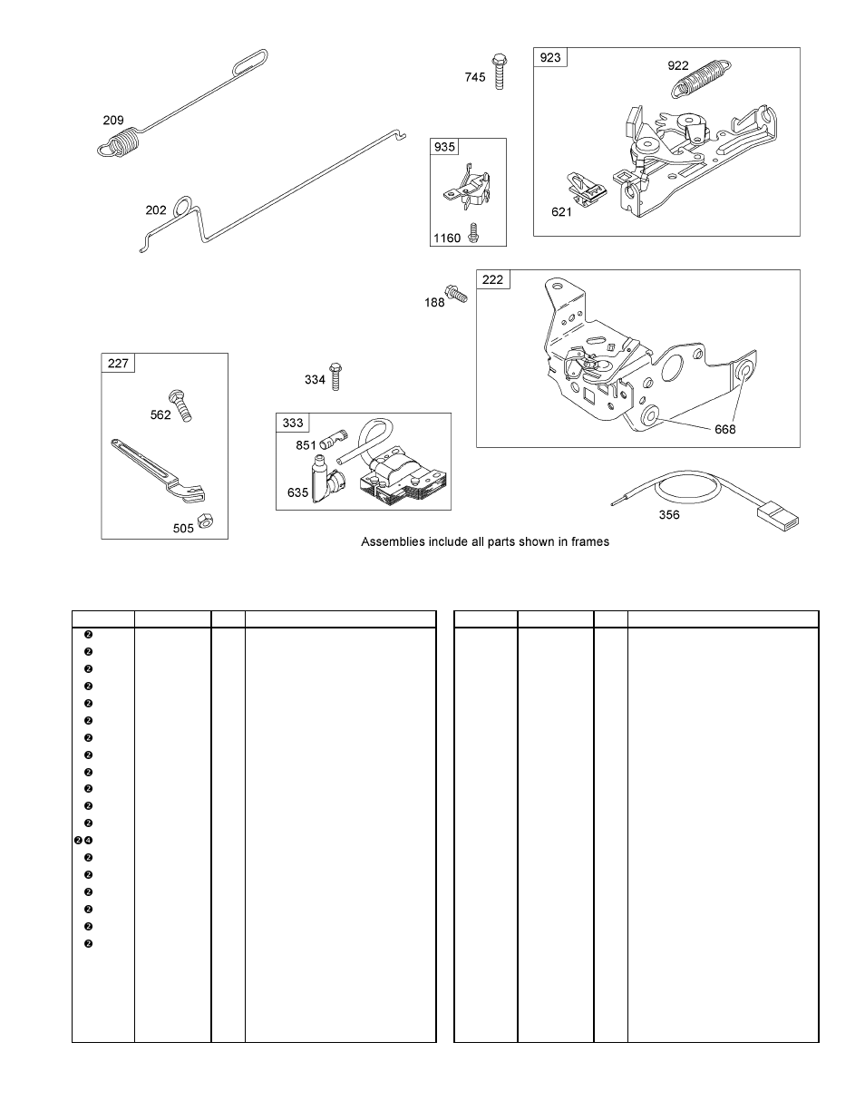 Governor assembly | Hayter Mowers R48 User Manual | Page 15 / 24