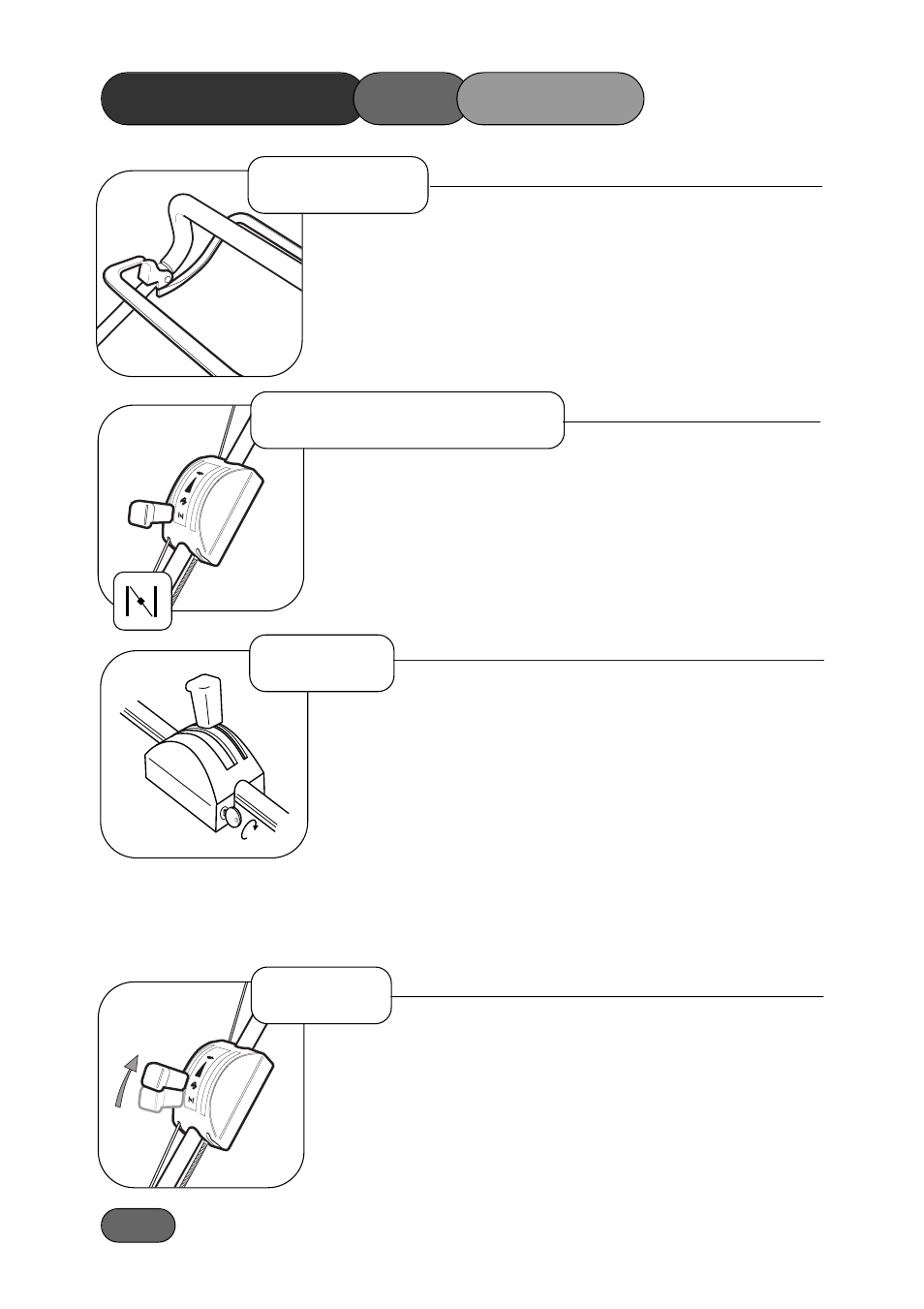 Controls starting - step 1, Operating the mower step 3, Step 2 | Hayter Mowers 481A User Manual | Page 12 / 36