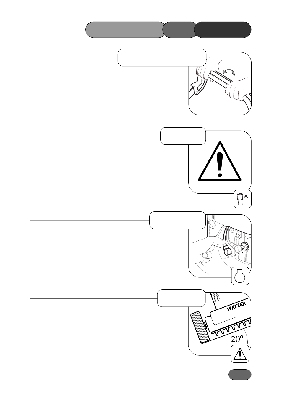 Slopes | Hayter Mowers 481A User Manual | Page 13 / 36