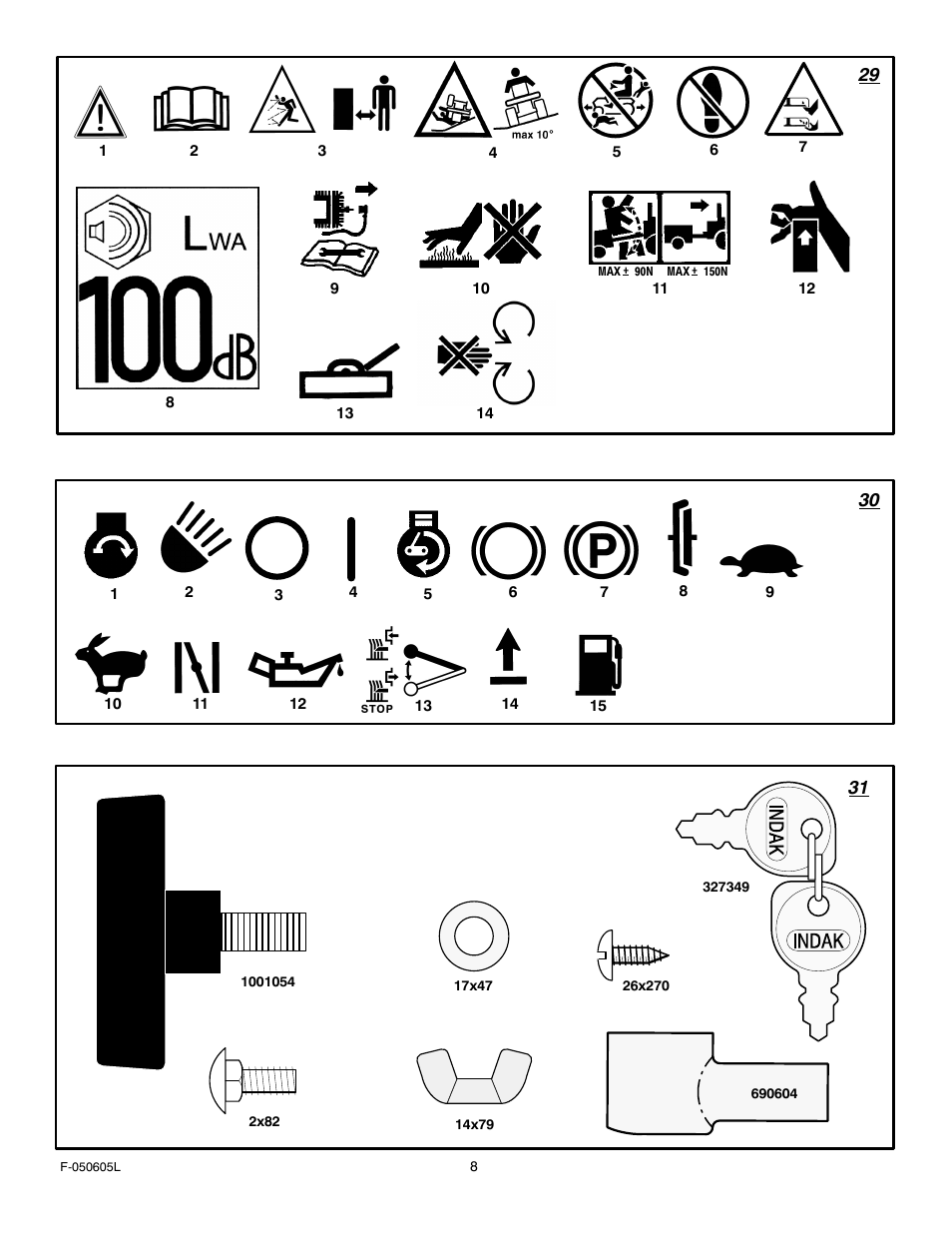 Hayter Mowers M30 User Manual | Page 8 / 36