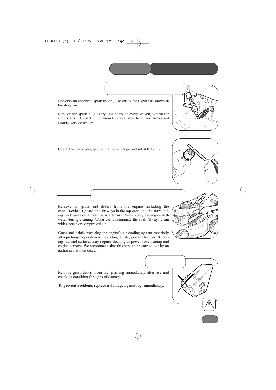 Hayter Mowers 435D User Manual | Page 23 / 36