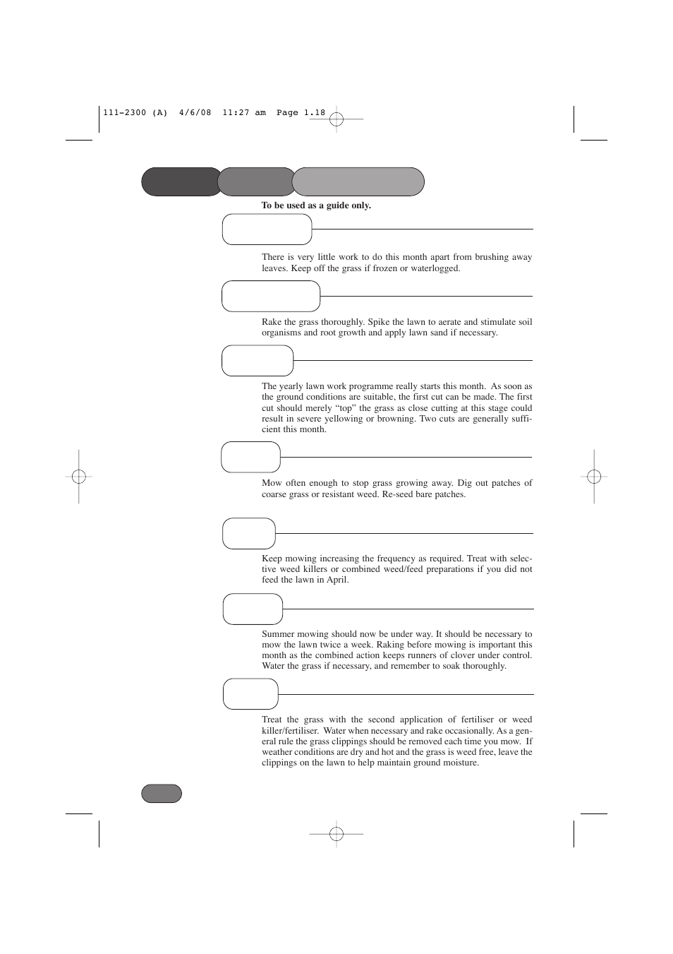 Hayter Mowers Motif 43F User Manual | Page 18 / 40
