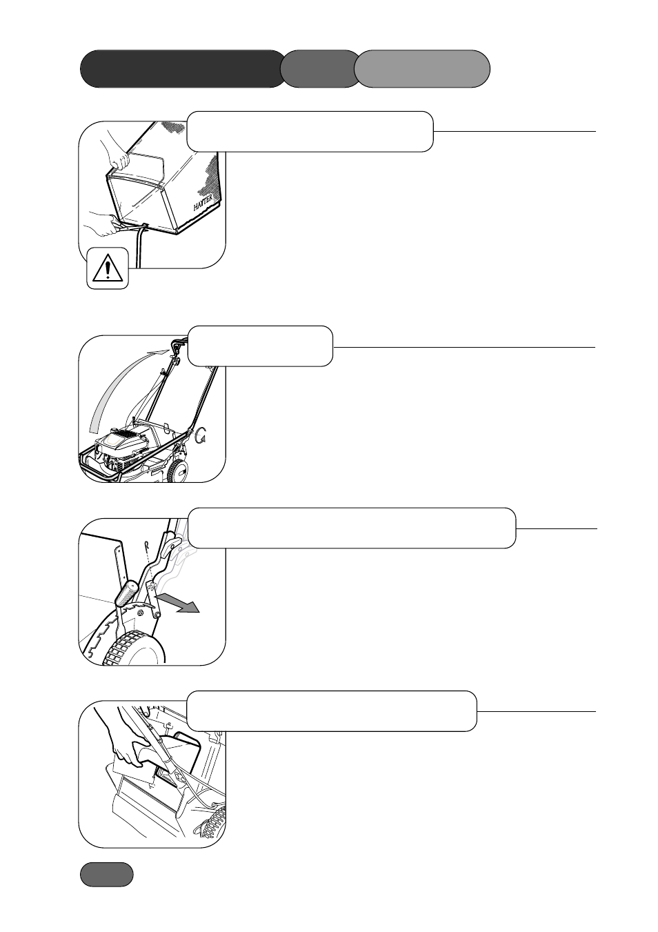 Assembling the mower | Hayter Mowers Double 3 533A User Manual | Page 10 / 33
