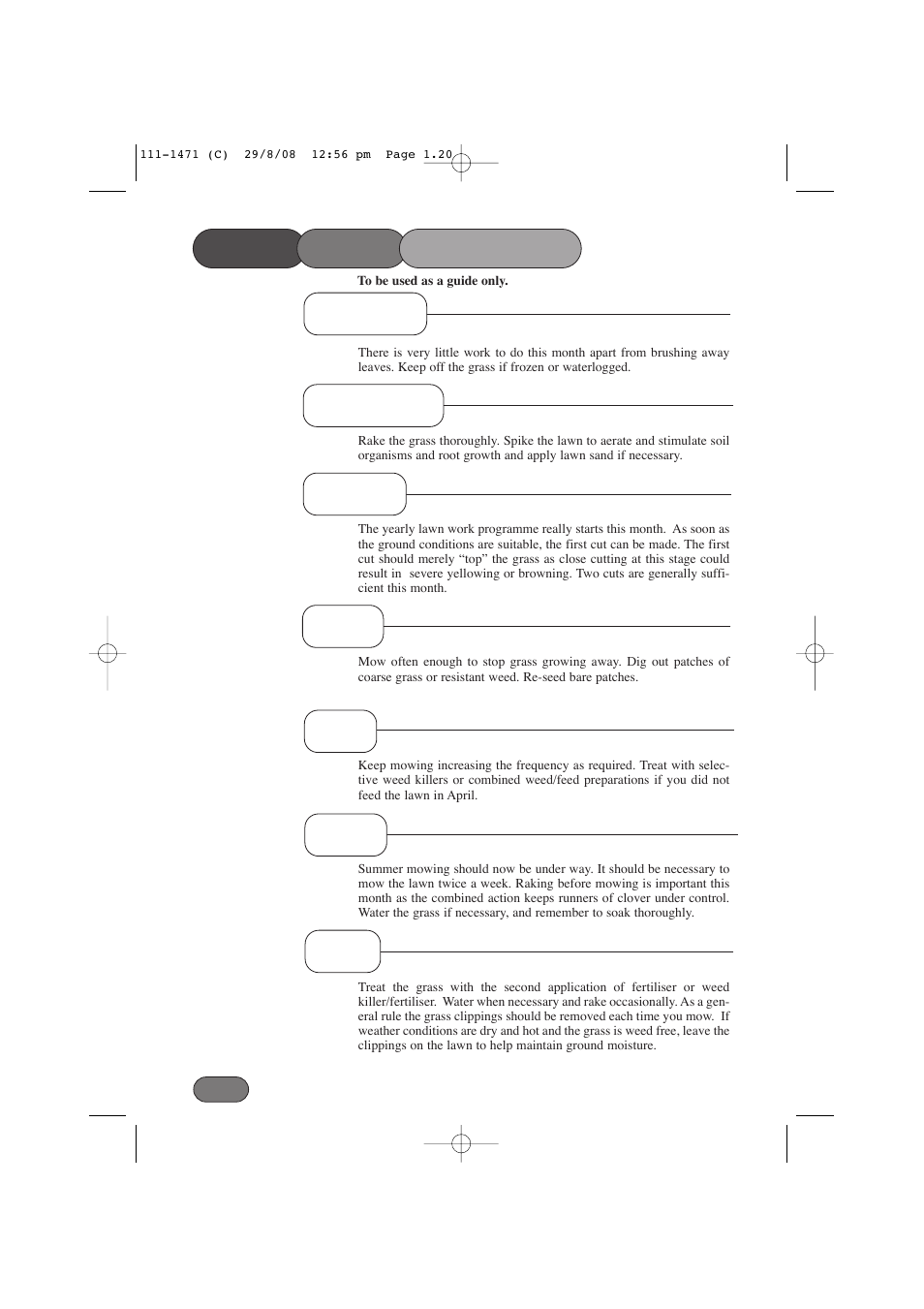 Hayter Mowers Harrier 56 561F User Manual | Page 20 / 44