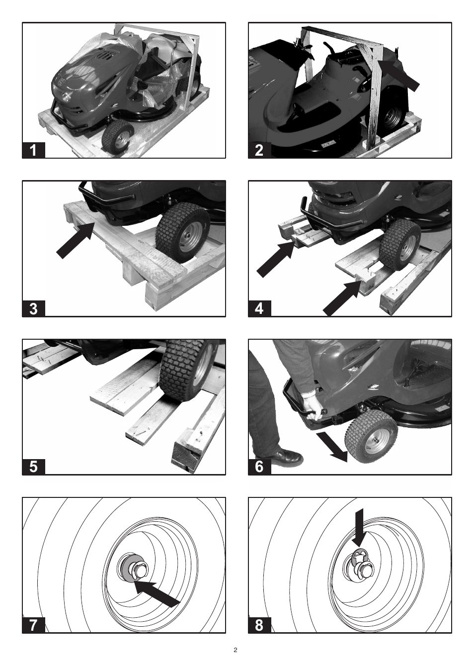 Hayter Mowers RS 14/82 User Manual | Page 2 / 22