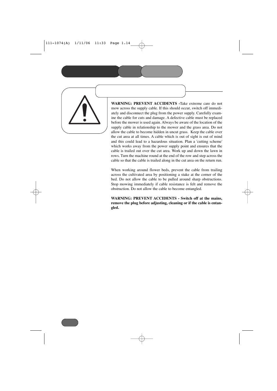 Safe mower practice operating the mower | Hayter Mowers Envoy 36 User Manual | Page 14 / 32