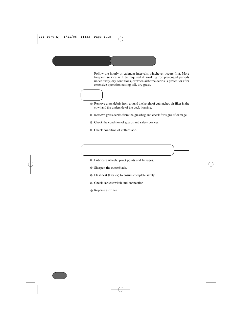 Hayter Mowers Envoy 36 User Manual | Page 18 / 32