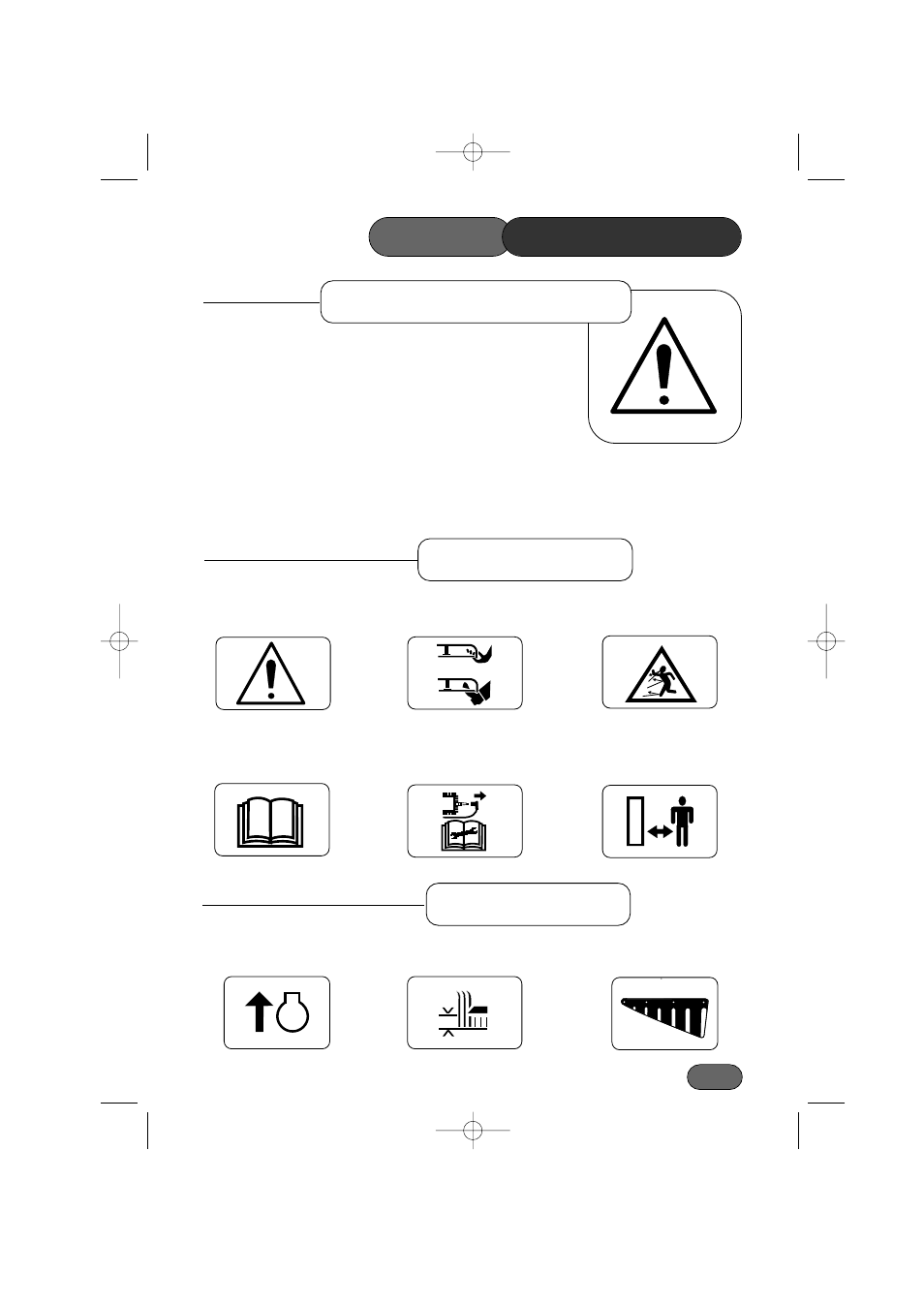 Safety precautions, Maintenance & storage safety symbols, Decal symbols | Hayter Mowers Hawk 308A User Manual | Page 11 / 36