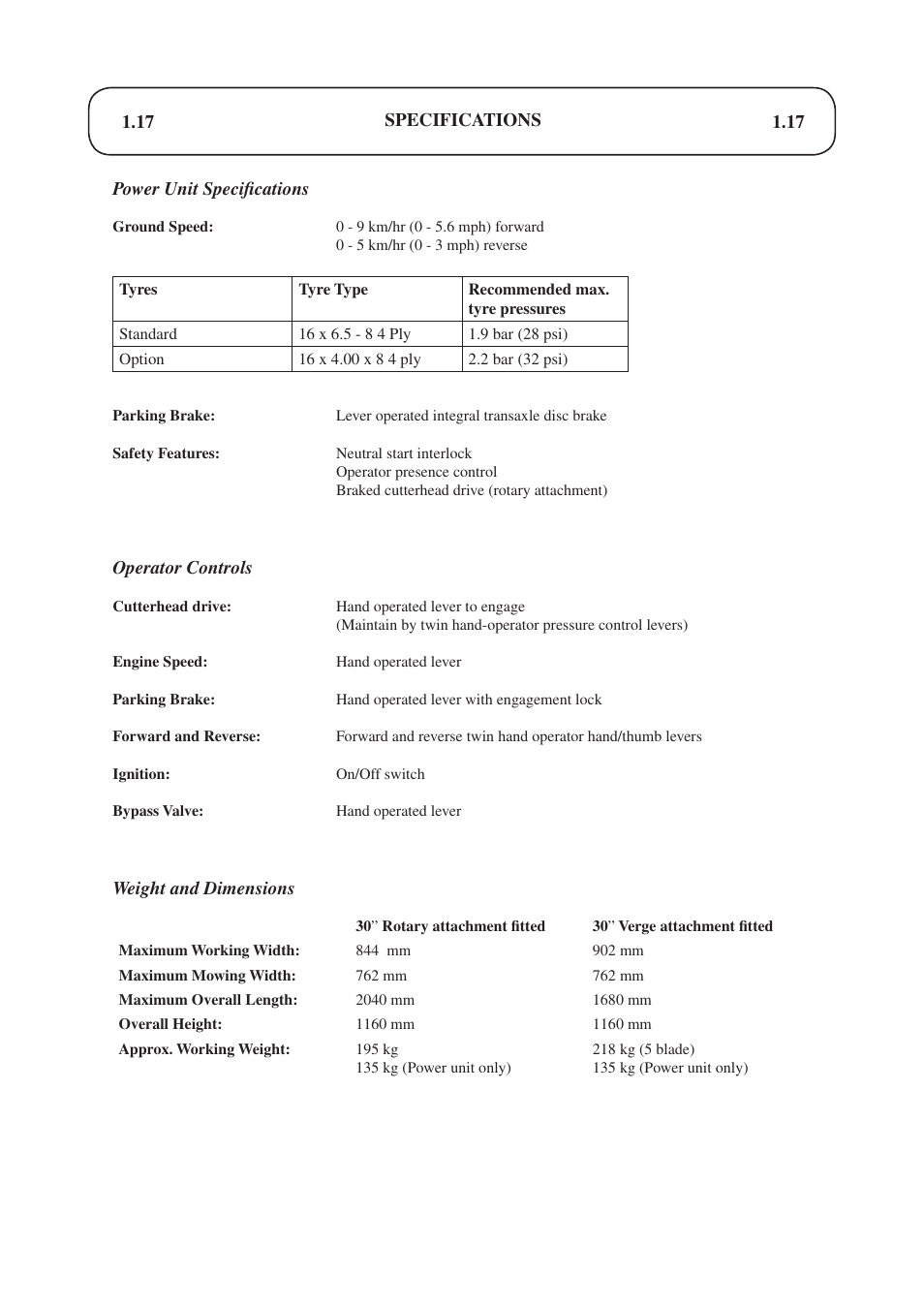 Hayter Mowers Condor hydrostatic Drive 510D User Manual | Page 17 / 52