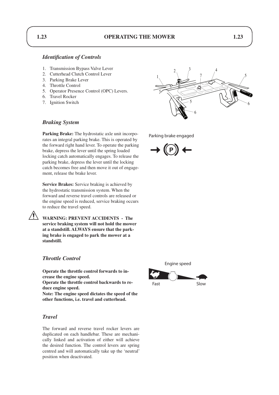Hayter Mowers Condor hydrostatic Drive 510D User Manual | Page 23 / 52