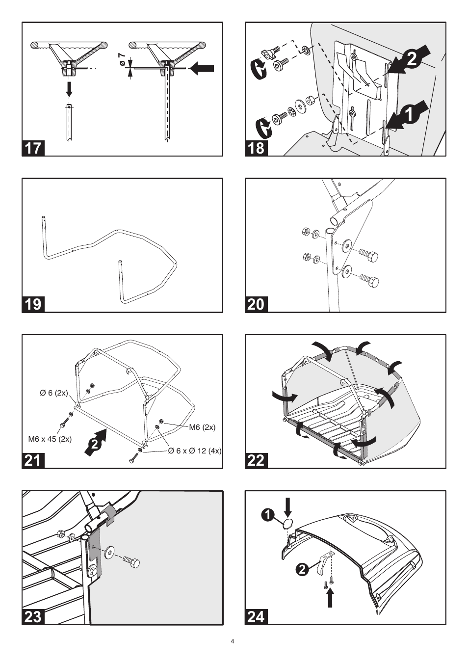 Hayter Mowers RS 17/102H User Manual | Page 4 / 22