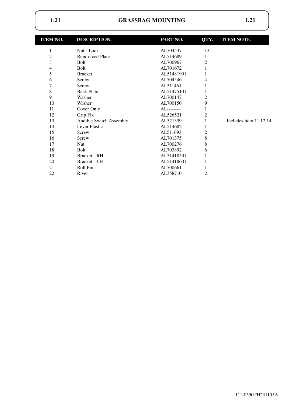 Hayter Mowers RS82 User Manual | Page 21 / 30