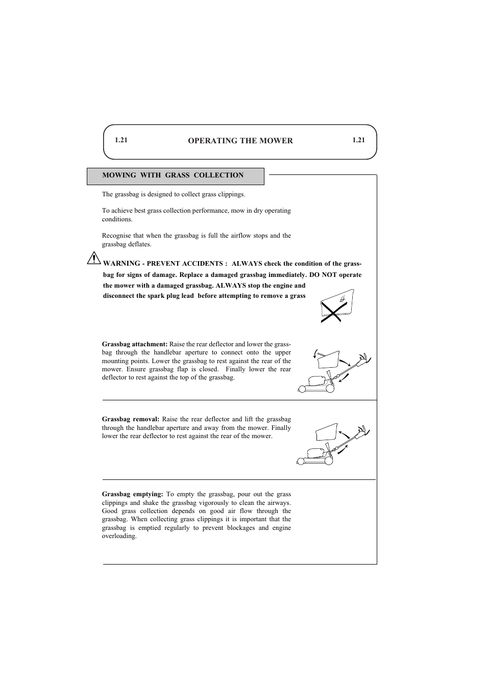 Operating the mower | Hayter Mowers Ranger 53 Pro User Manual | Page 21 / 44