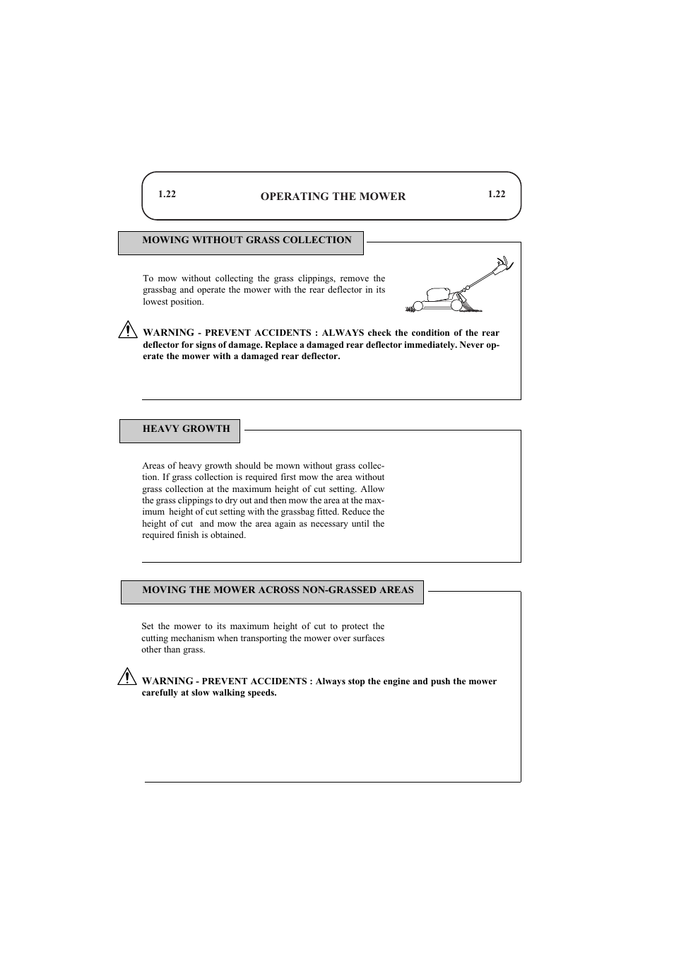 Hayter Mowers Ranger 53 Pro User Manual | Page 22 / 44
