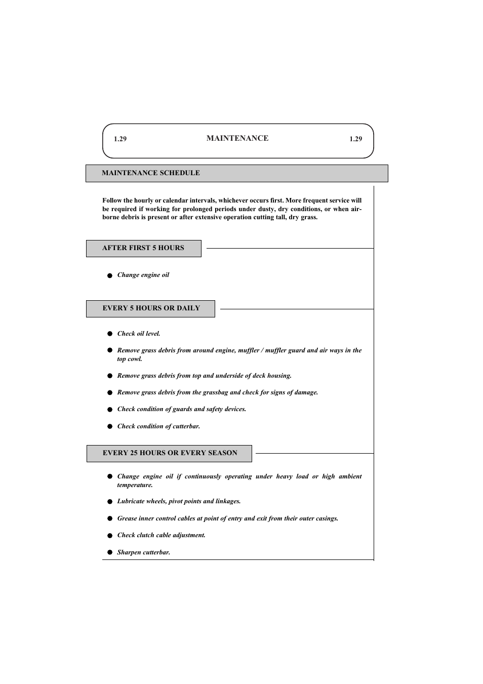 Hayter Mowers Ranger 53 Pro User Manual | Page 29 / 44