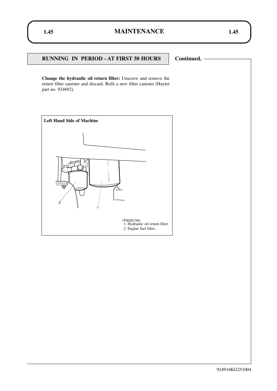Maintenance | Hayter Mowers LT324 User Manual | Page 45 / 80