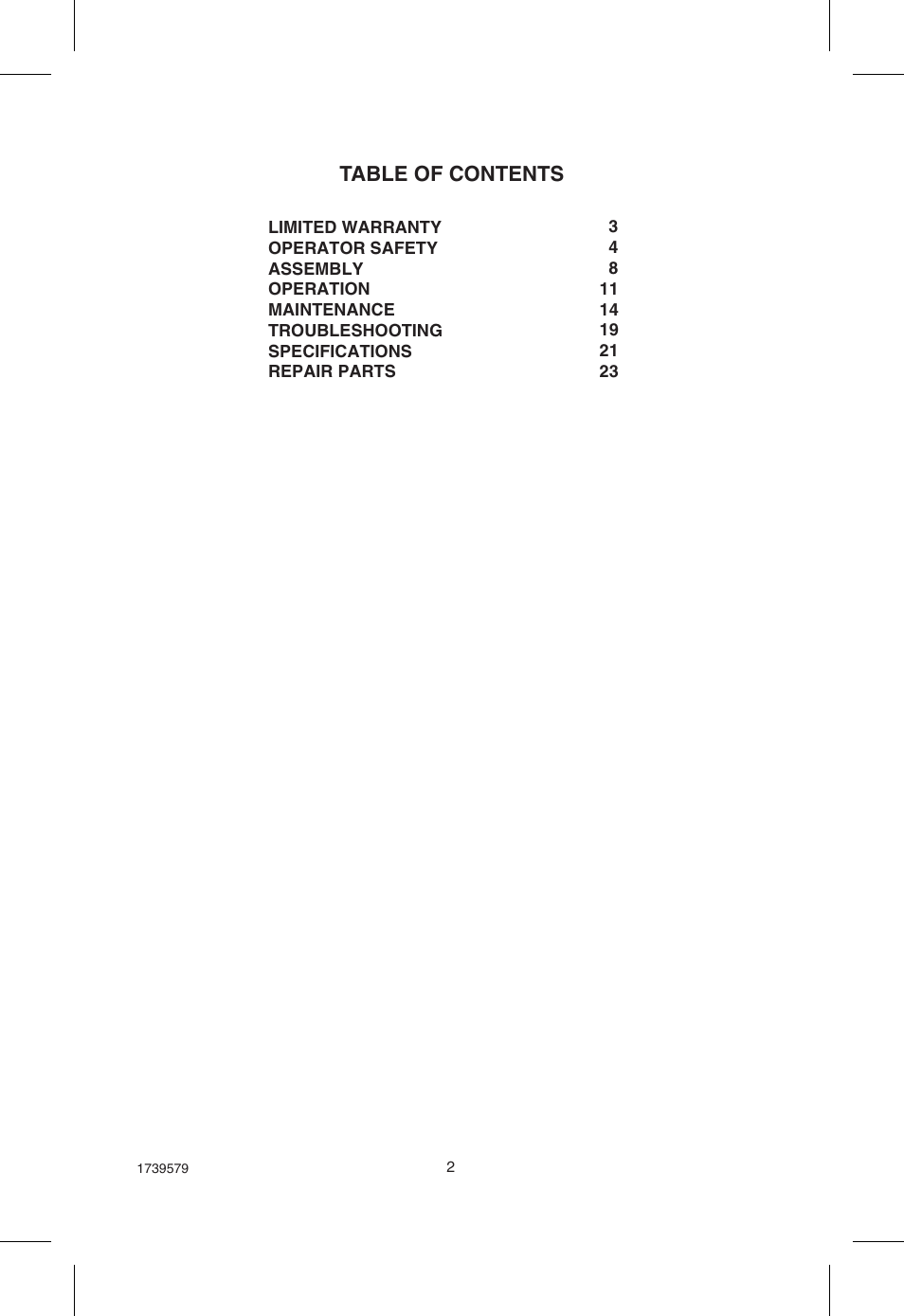 Hayter Mowers Powertrim 407F User Manual | Page 2 / 30