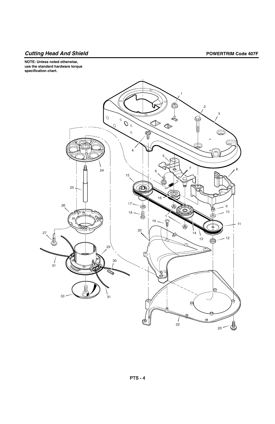 Hayter Mowers Powertrim 407F User Manual | Page 26 / 30