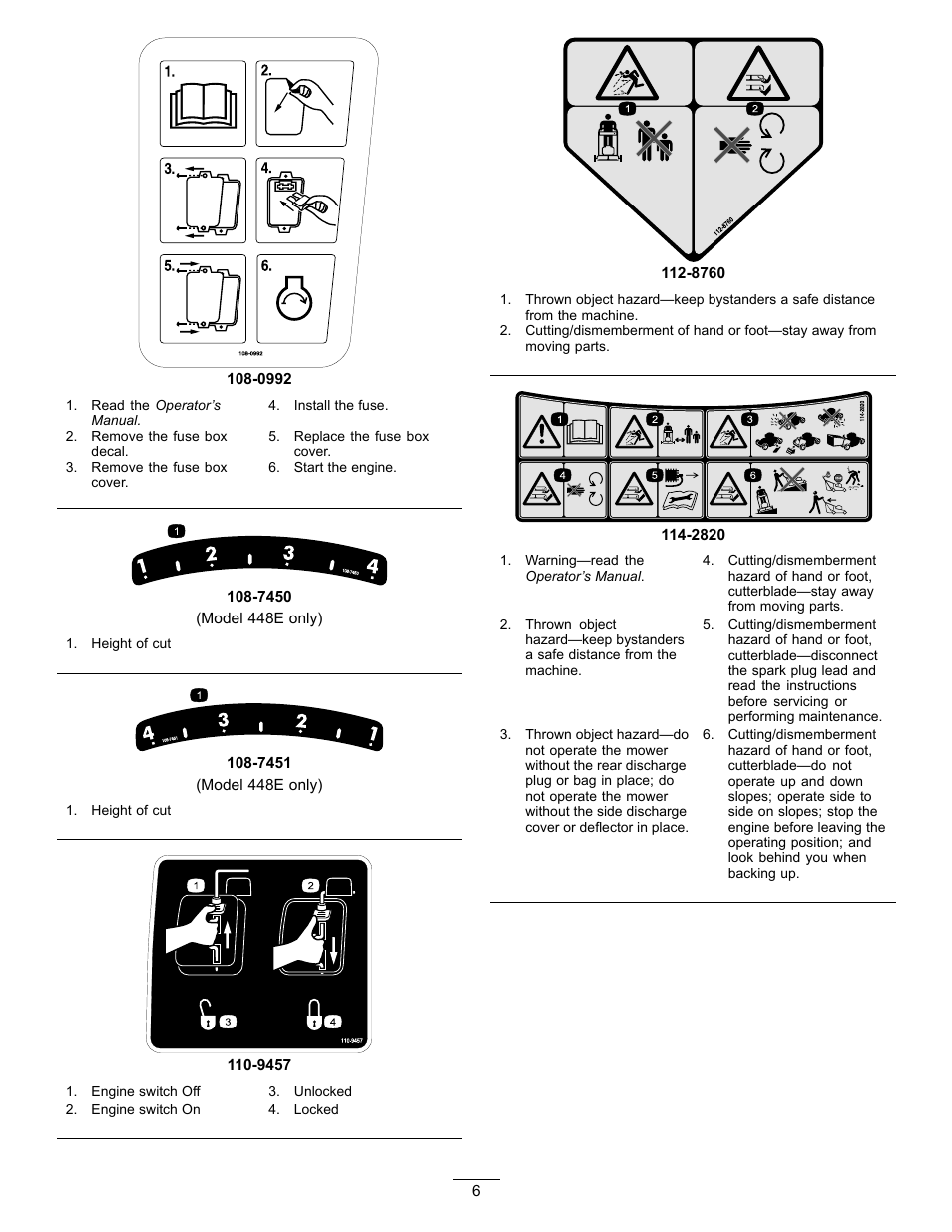 Hayter Mowers R53S User Manual | Page 6 / 28