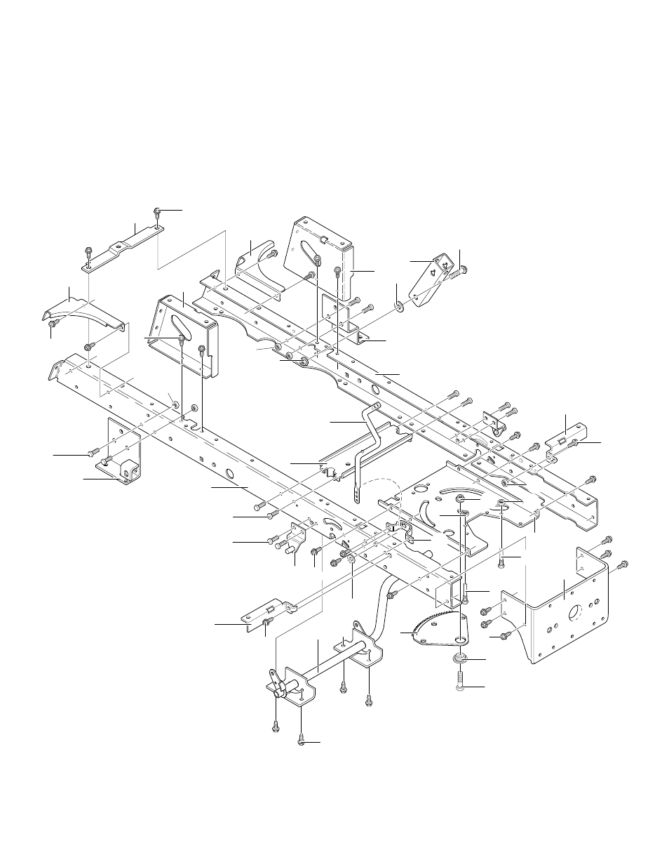 Repair parts code144s, Frame assembly | Hayter Mowers Heritage Tractor CODE144S User Manual | Page 28 / 52