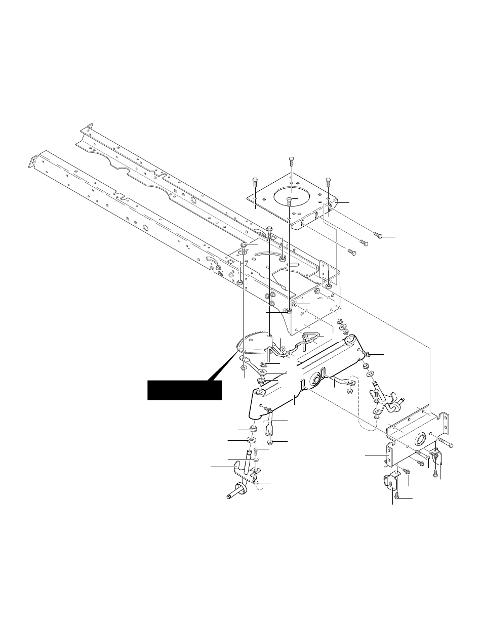 Repair parts code144s, Frame assembly | Hayter Mowers Heritage Tractor CODE144S User Manual | Page 30 / 52