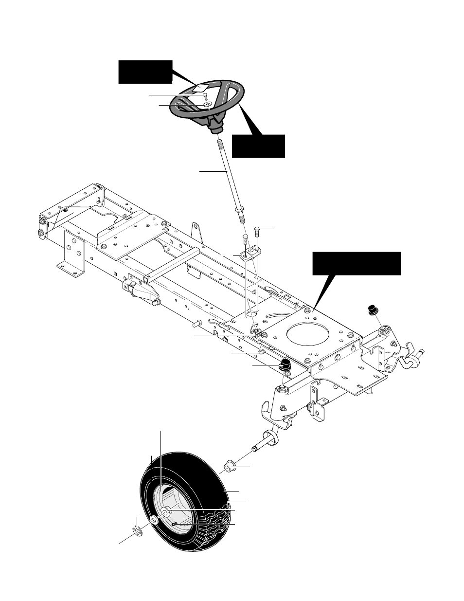 Repair parts code144s, Steering | Hayter Mowers Heritage Tractor CODE144S User Manual | Page 32 / 52